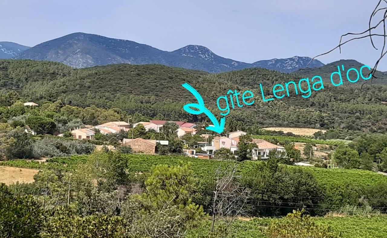 Lenga Doc Villa Prades-sur-Vernazobre Exteriör bild